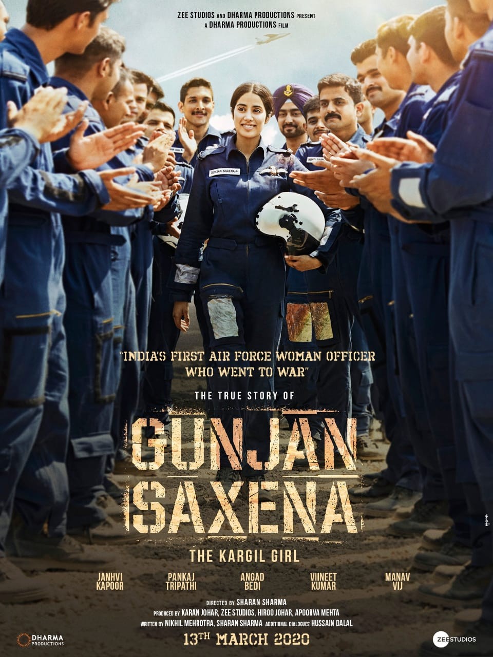 Gunjan saxena the kargil girl 2020 490 poster.jpg