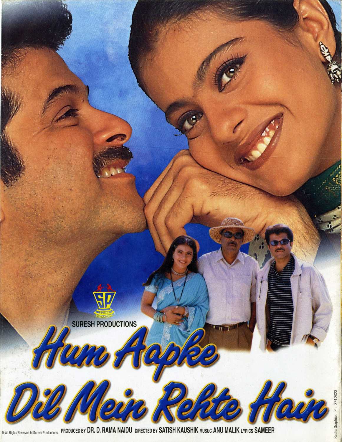 Hum aapke dil mein rehte hain 1999 3975 poster.jpg