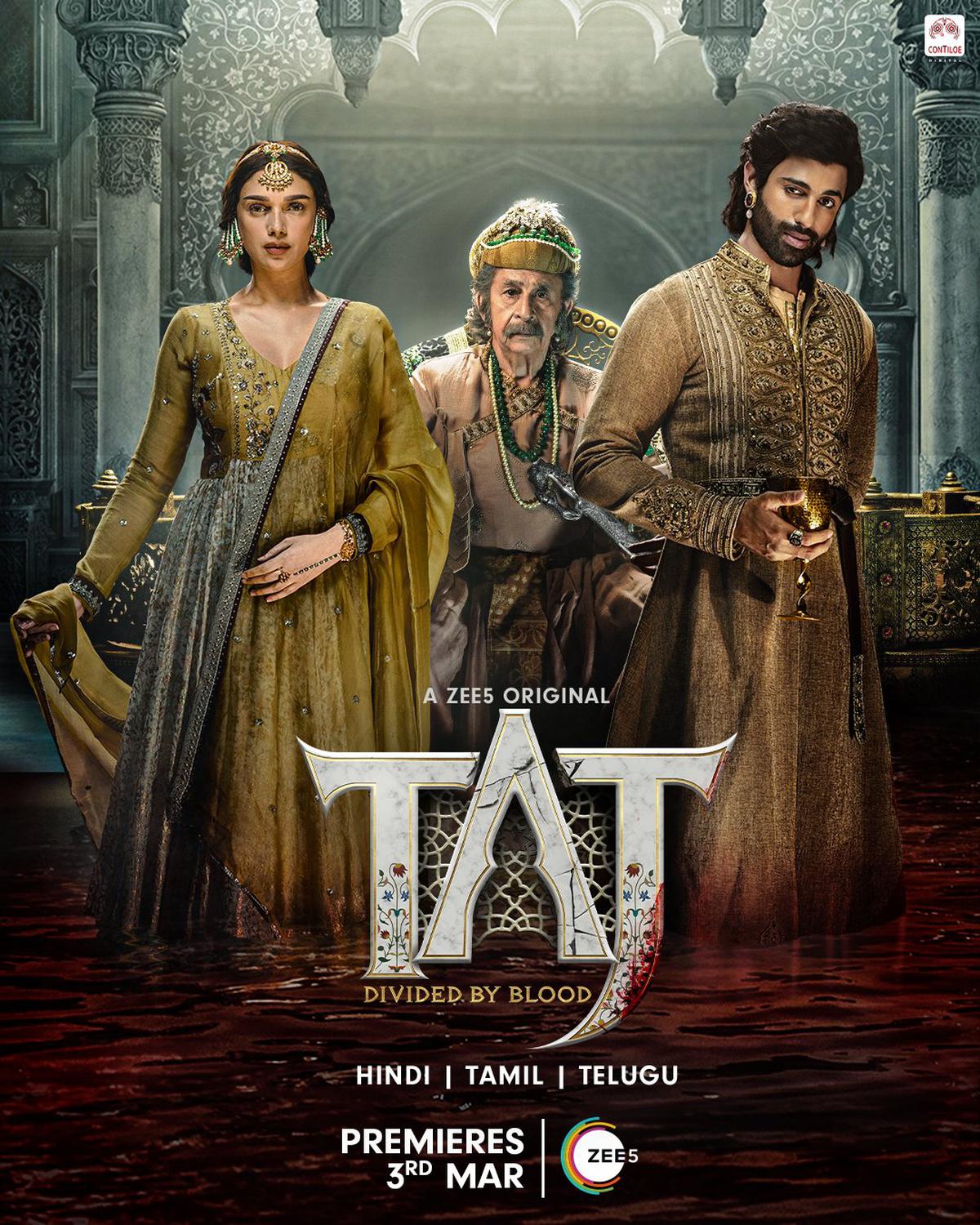 Taj divided by blood 2023 hindi season 1 complete 36282 poster.jpg