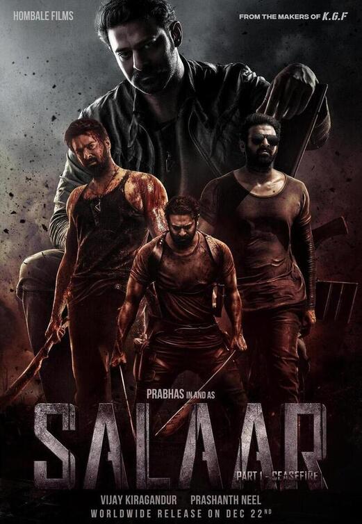 Salaar Part 1 Ceasefire 2023 Hindi Dubbed Predvd 47459 Poster.jpg